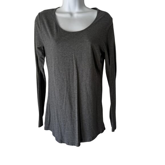 Eddie Bauer Shirt Y2k Medium Long Sleeve Stretch Soft Blend Top Bella Swan - Picture 1 of 8